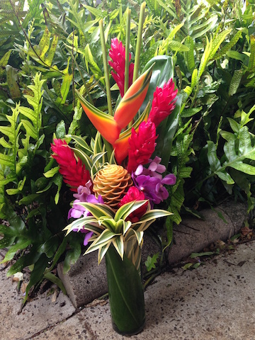 Summer Love Hawaiian tropical flower bouquet from Hawaiian Magic ...